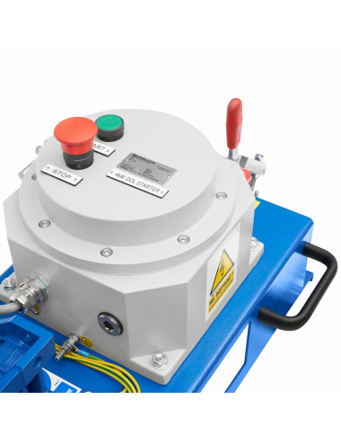 Elektrischer Rührwerk für IBC-Container MKE-10000 VOLLE ATEX